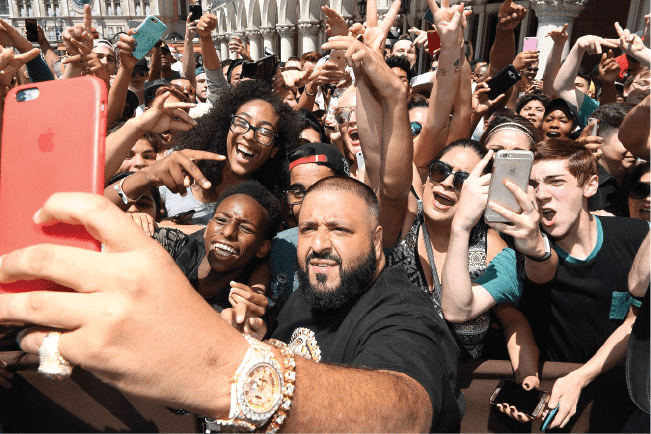 DJ Khaled takeover of Los Angeles on Snapchat