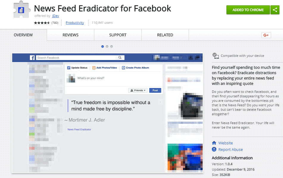 News-Feed-Eradicator-for-Facebook-Chrome-Web-Store-Google-Chrome