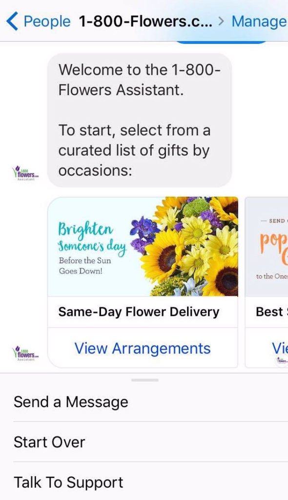 1-800-flowers-chatbot-ecommerce-trends-2018