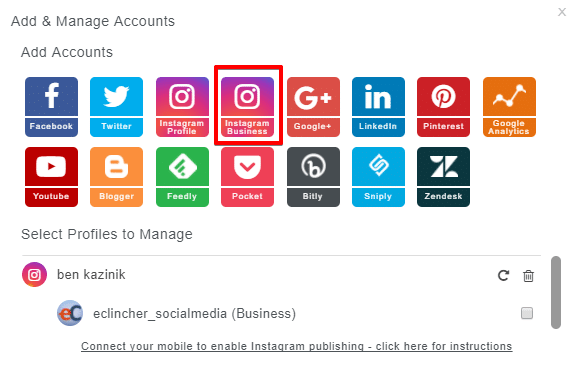 instagram-business-profile-on-eclincher-social-media