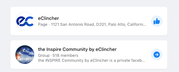 eclincher private facebook community