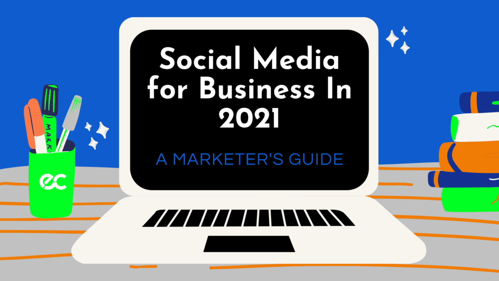 social media for business eclincher blog graphic