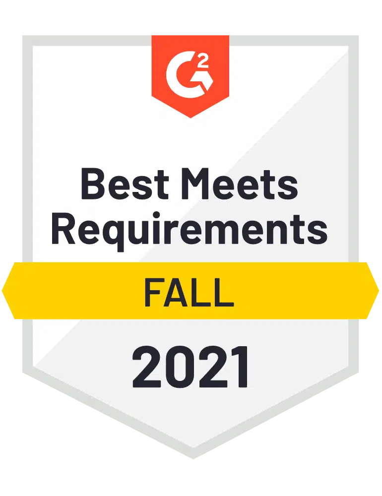 eclincher Best Meets Requirements G2 Fall 2021