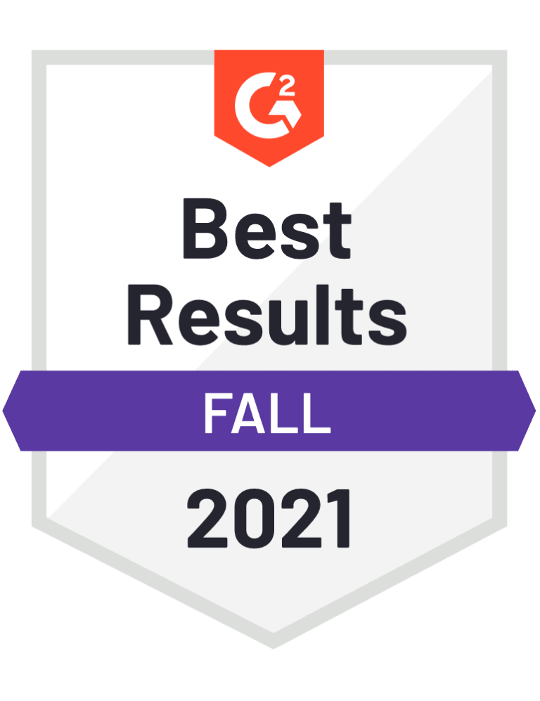 eclincher Best Results G2 Fall 2021