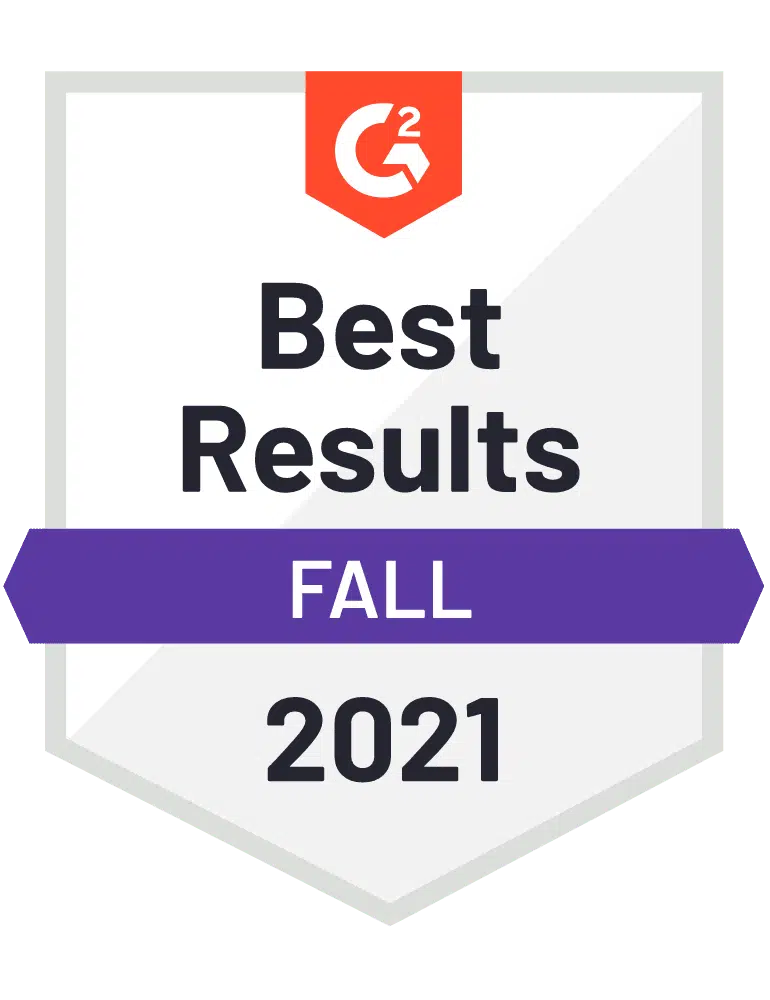 eclincher Best Results G2 Fall 2021