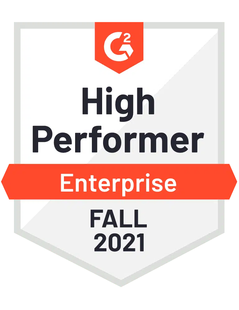 eclincher High Performer Enterprise G2 Fall 2021