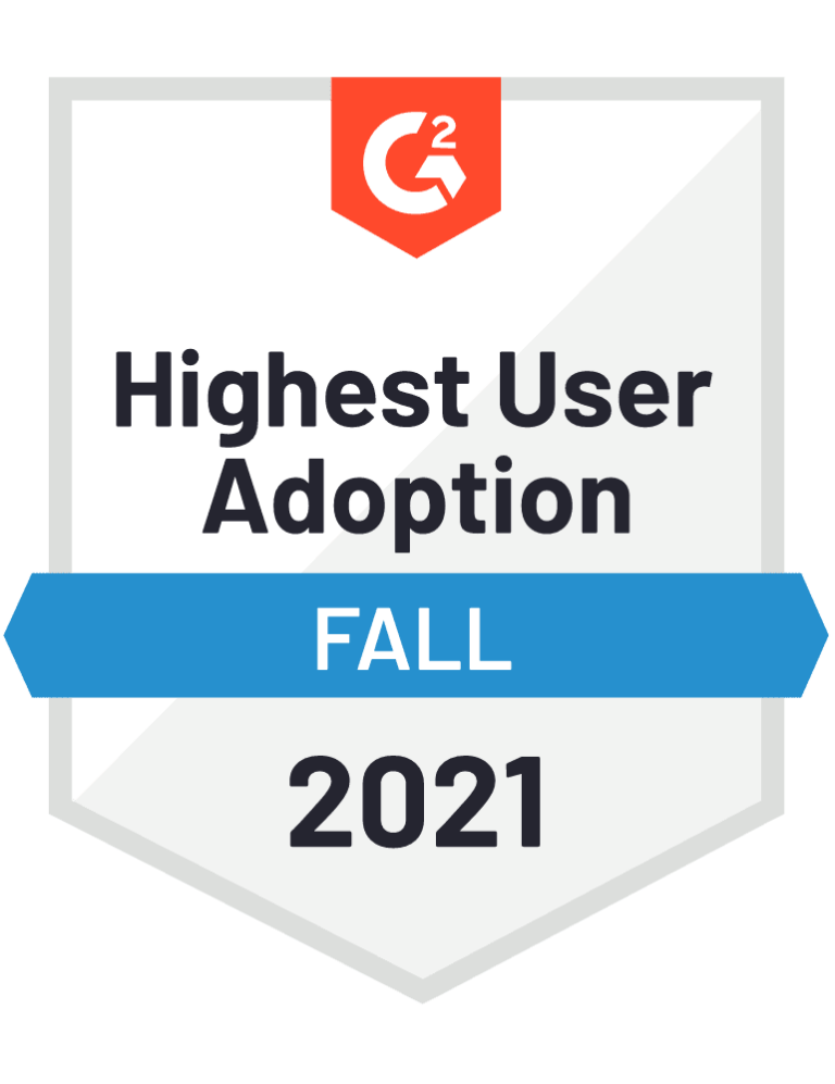 eclincher Highest User Adoption G2 Fall 2021