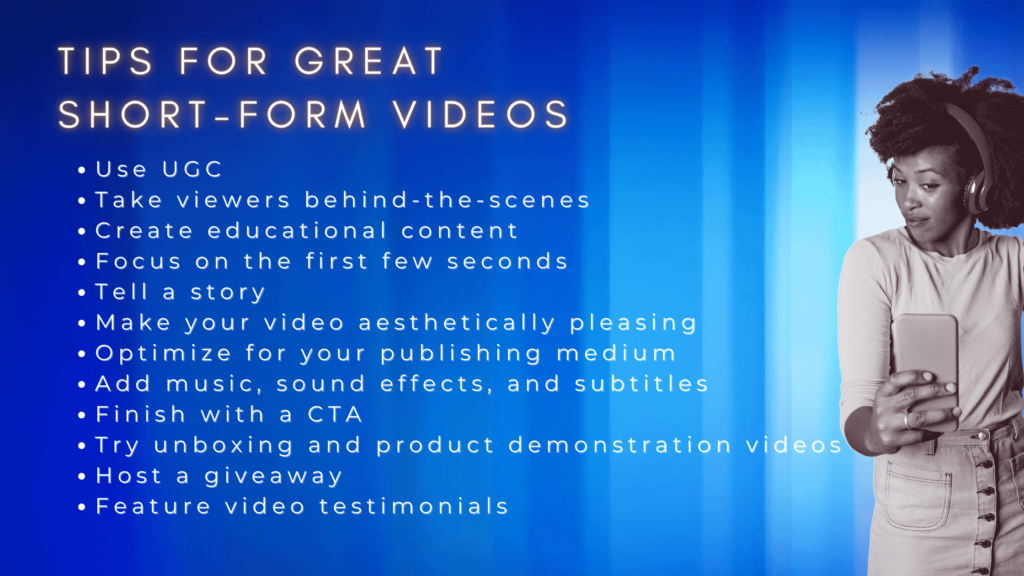 tips for great short-form videos