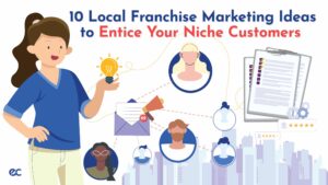 10 Local Franchise Marketing Ideas Graphic