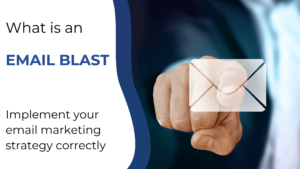 What is an email blast