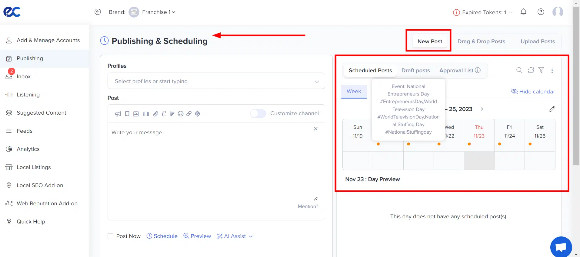 Content Creation And Post Scheduling