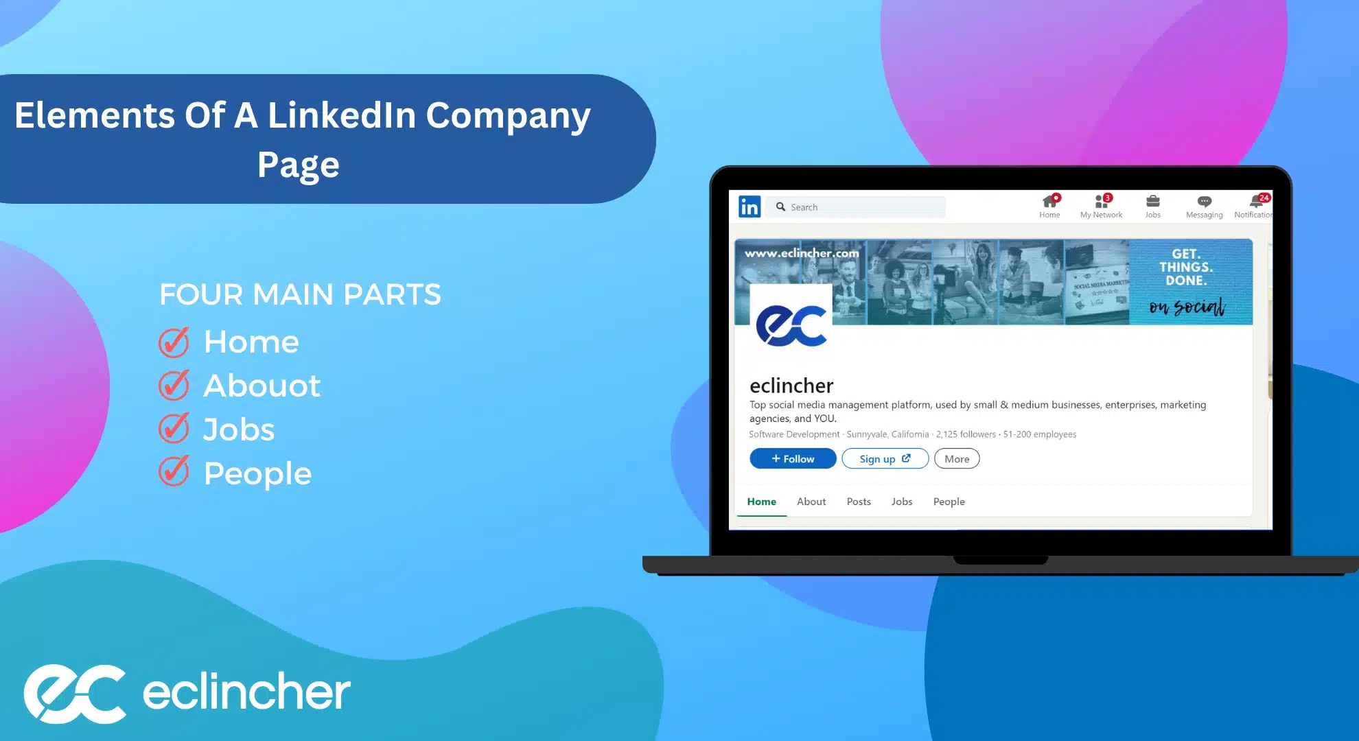 Elements Of A LinkedIn Company Page 