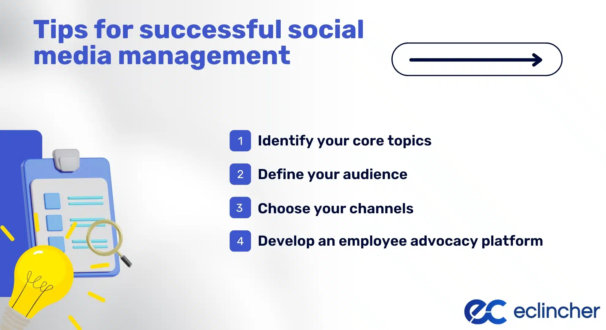 Tips for successful social media management