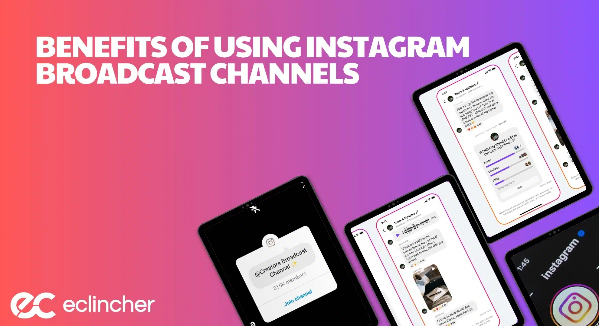 Benefits of Using Instagram Broadcast Channels
