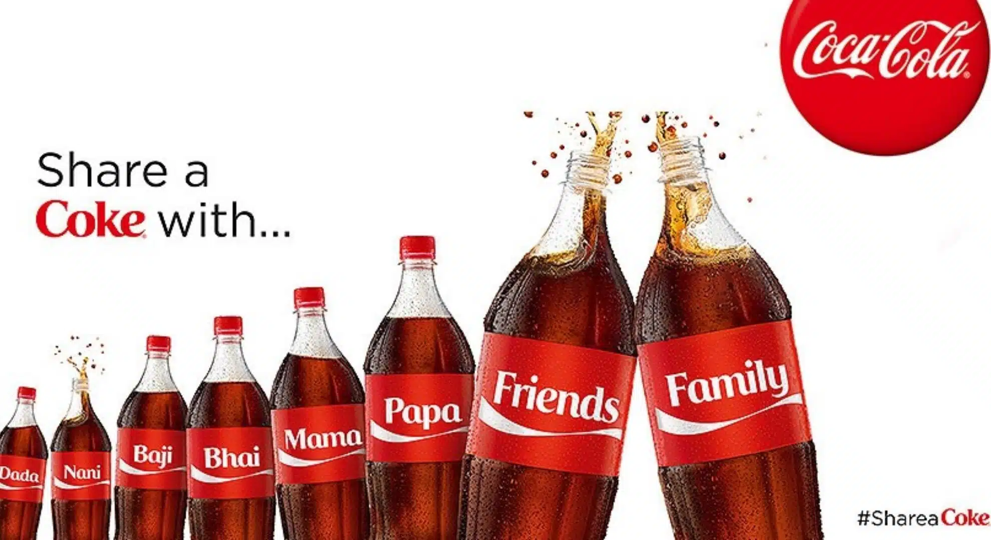 Coca Cola Share a Coke Campaign
